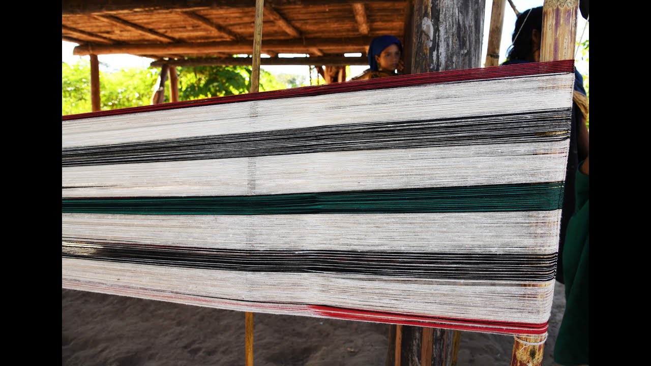 Ashaninka - Préparation du fil à tisser