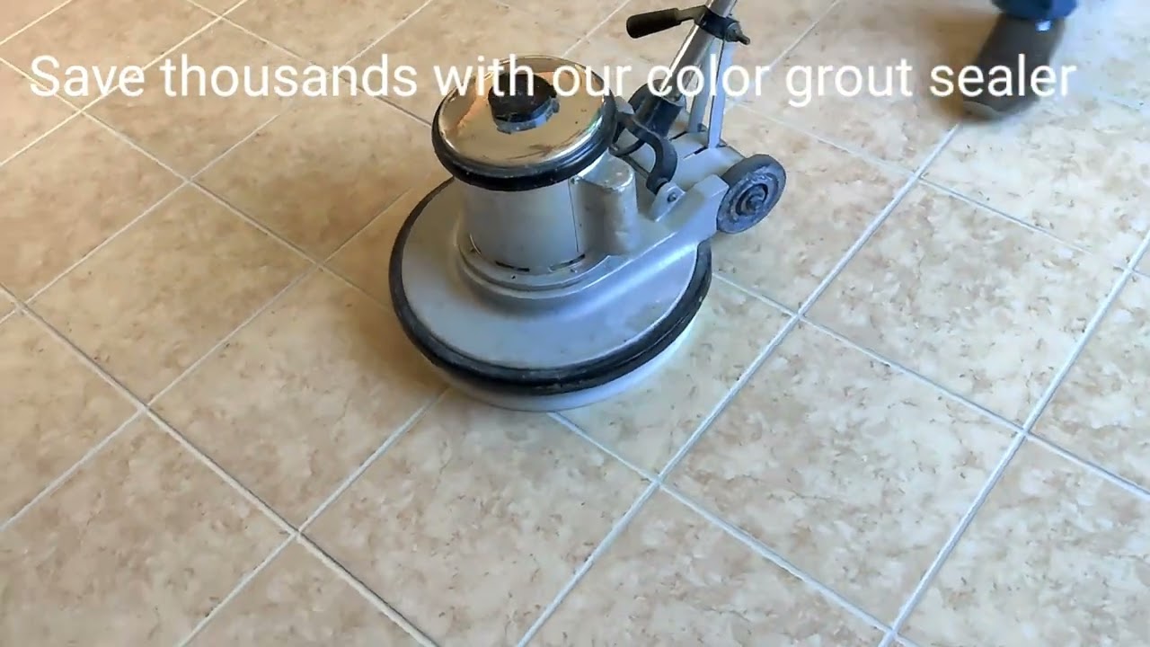 Grout Color Restoration Las Vegas, NV. (Save Thousands). 