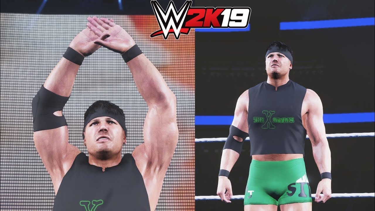 Wwe 2k19 Aj Styles Tna 03 Mod With Tna Titantron Theme Entrance Finisher Signature Youtube