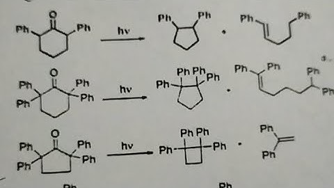 Norrish Type 1 (Part 1) Photochemistry