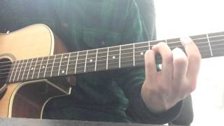Video thumbnail of "Joy Division- Love Will Tear Us Apart- Guitar Cover"