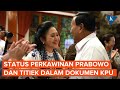 Bagaimana Status Perkawinan Prabowo dan Titiek Soeharto?
