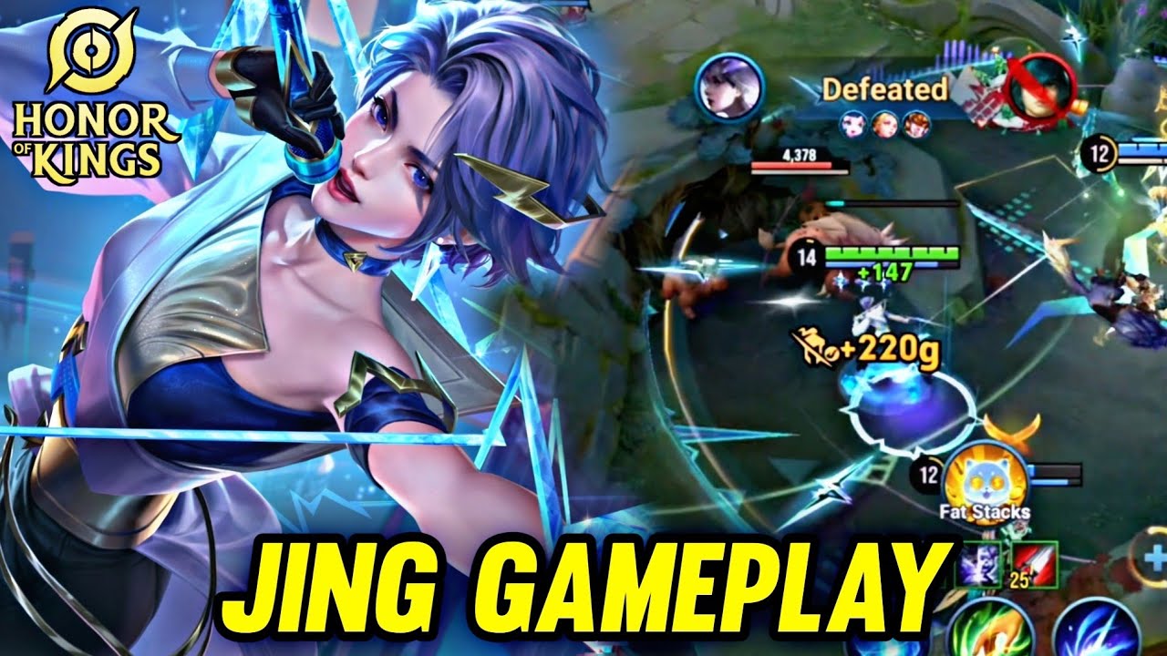 HOK : NEW SKIN JING TRUE HERRZ - HONOR OF KINGS