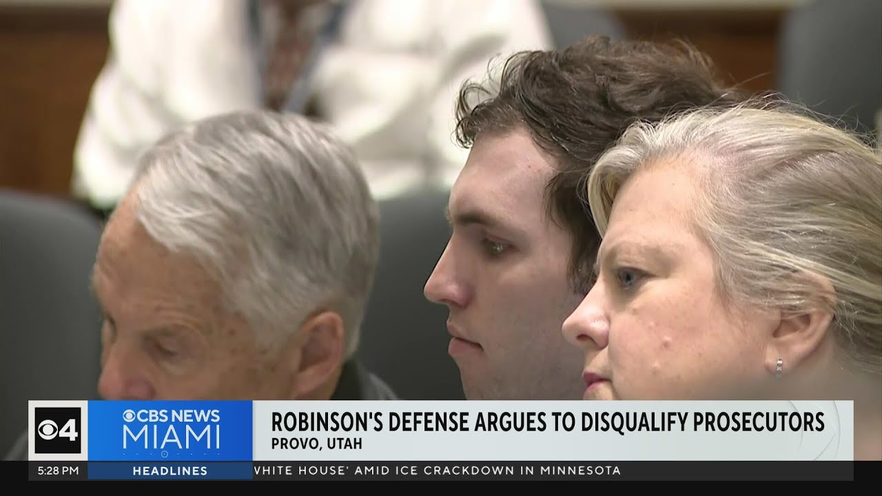 Defense attorneys for Utah man accused of killing Charlie Kirk argue to disqualify prosecutors