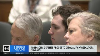 Defense attorneys for Utah man accused of killing Charlie Kirk argue to disqualify prosecutors