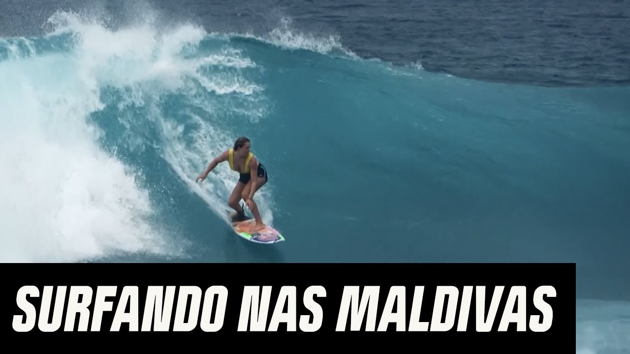 Surfe nas Maldivas? Bela e Pato aproveitam as férias no paraíso | Nalu e Zay Pelo Mundo | Canal OFF