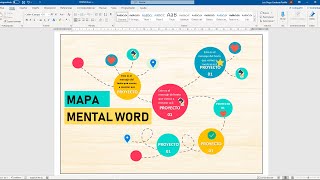 Como crear un mapa mental en WORD