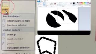 Class 3- How To Select An Image in MS Paint| Cut | Copy | Paste | Shortcut Keys for Cut, Copy, Paste