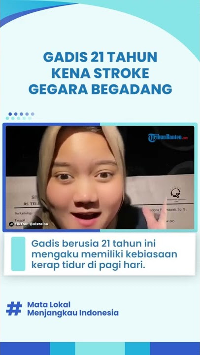 Viral Kisah Gadis Berusia 21 Tahun Bisa Terkena Stroke, Diduga karena Sering Begadang