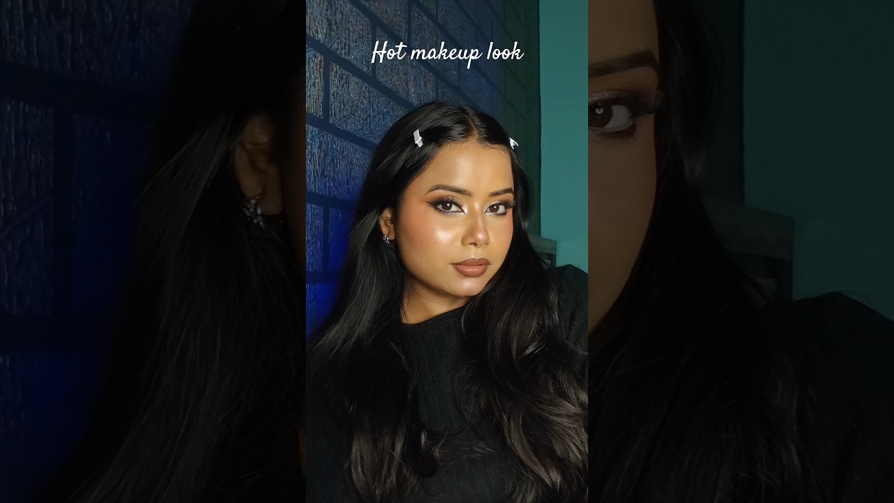 ✨Hot - makeup -  look ✨&hearts;️ #shorts #makeup #youtubeshorts #shorts