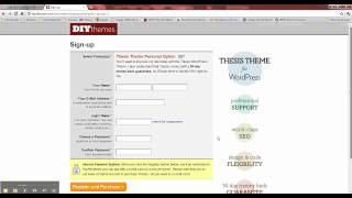 WP Thesis Theme Overview