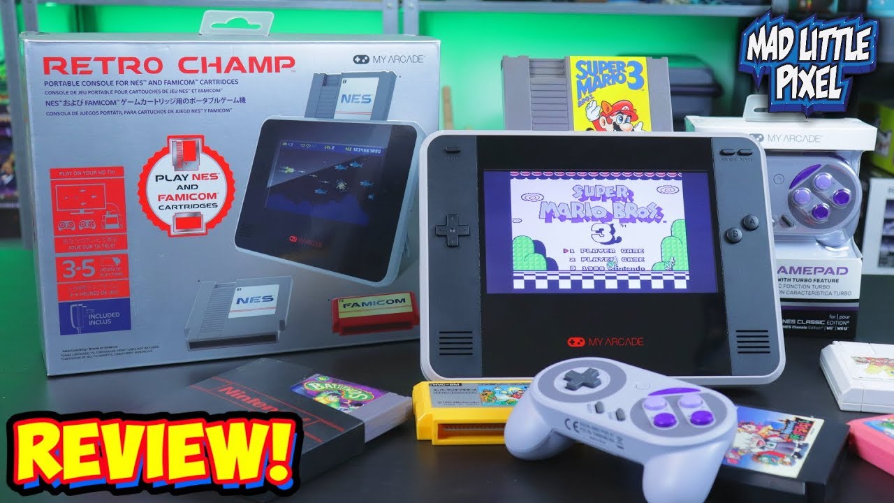 Retro Champ - The NES & Famicom Nintendo Switch Wannabe From My Arcade ...