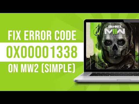 How to Fix "Error code: 0x00001338" on Modern Warfare 2 (2024 Tutorial)