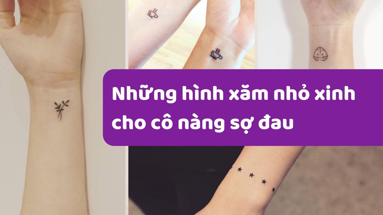 các hình xăm đẹp cho nữ New Những hình xăm nhỏ xinh cho cô nàng sợ đau