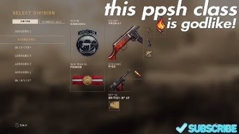 PPSH BEST CLASS SETUP WORLD WAR 2! COD WW2 PPSH BEST CLASS SETUP IN COD WORLD WAR 2!