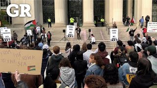 Más desalojos y arrestos en universidades de EU