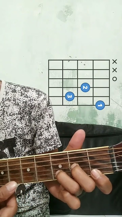 contoh chord D minor yang simpel #chordgitar #gitarpemula