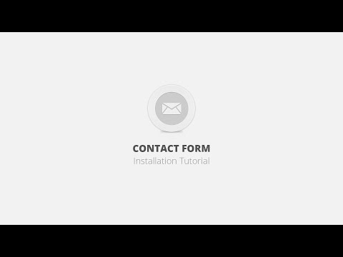 Contact Form WordPress Plugin - Installation Tutorial - Version 3.89