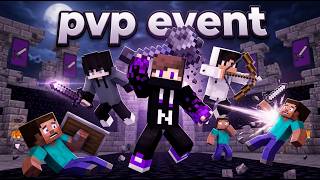 🔴 MINECRAFT LIVE || PVP EVENT STARTED 😈