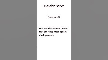 Geotechnical Engineering Interview Question Series