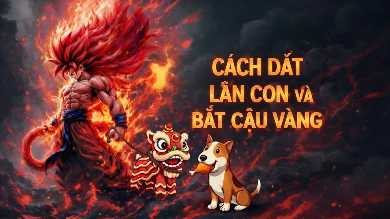 NGỌC RỒNG AWAKEN/ CÁCH BẮT LÂN CON VÀ CẬU VÀNG/ ngoc.hieu.22.9