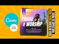 Canva Tutoriel : Créer un Design Social Media pour une Séance de Prière sur Canva | Design With Me