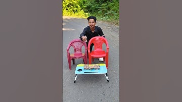 Mini chair table s big chair table unboxing review|