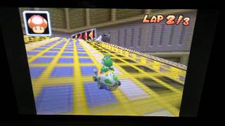 Mariokart Challenges - Going Backwards in Tick-Tock Clock (Top Screen)