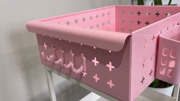 TOOLF Rolling Storage Cart, 3 Tier Metal Utility Cart Review