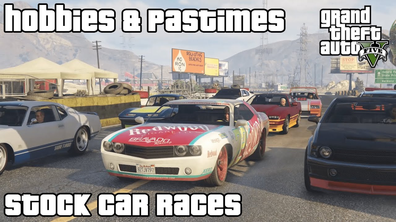 GTA 5 Hobbies And Pastimes Stock Car Races YouTube 