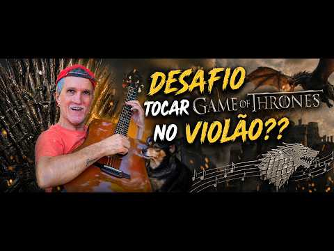 Games of Thrones no violão solo-Sonha em tocar violão?Posso te ensinar, link abaixo!