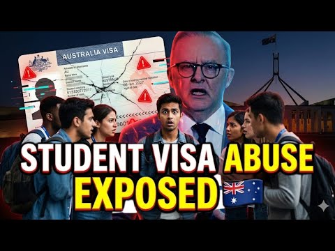 Australia Student Visa Crisis 2026 | International Students Exploit Visa System | Immigration News