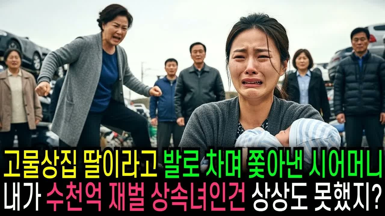 고물상 집 딸이라며 문전박대하던 시어머니, 내가 추천한 재벌 상속인이라는 사실을 알게 된 순간 표정이 굳었습니다