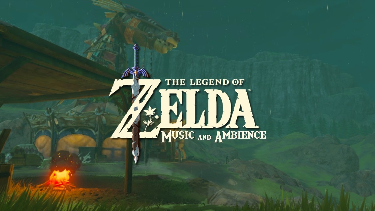 a soft Rainy day vibes by zelda ambience (Relaxing video games music mix w/ rain sounds)