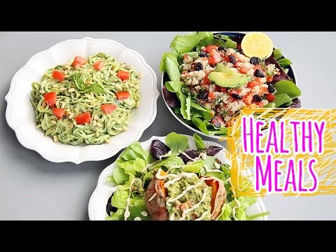 3 HEALTHY + VEGAN LUNCH/DINNER RECIPES