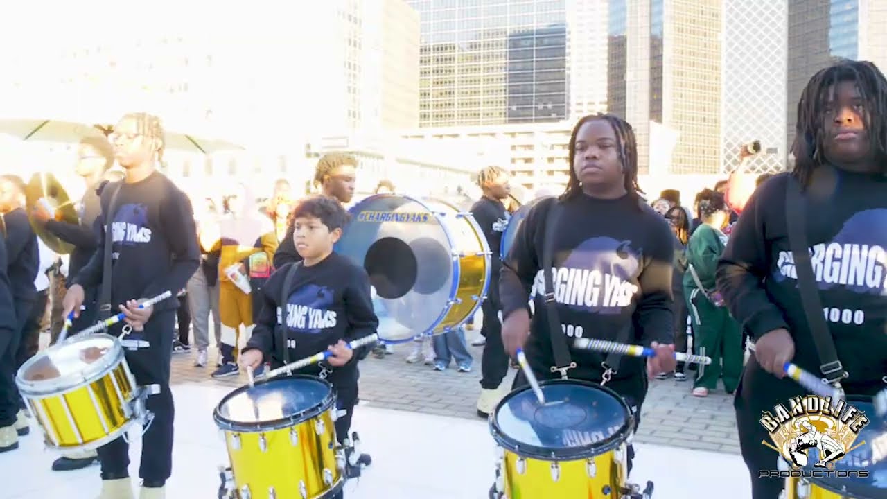 Young Audience March In {Bayou Classic Drumline Battle} vs. Reed 2025