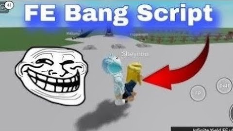 FE Bang Script | Hydrogen - Fluxus - Delta - Arceus x - Codex Executor