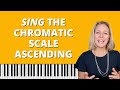 Learn to sing the chromatic solfege scale - Ascending