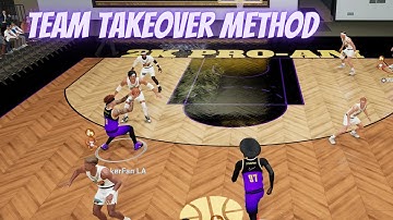 TEAM TAKEOVER BOOST PLAYMAKING TAKEOVER 5V5 PROAM 2K22 NEXT GEN!