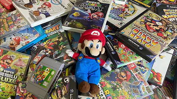 My ENTIRE MARIO GAME COLLECTION (The Mario Bible) | LuigiFan