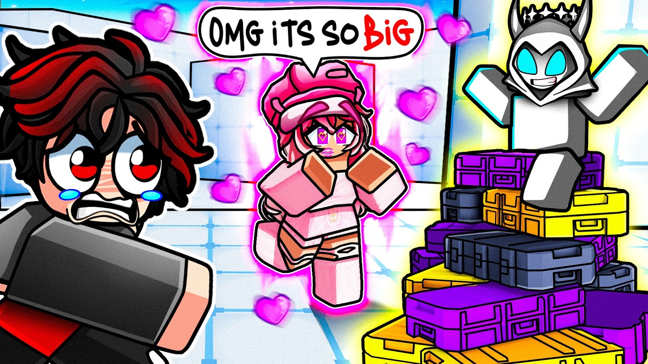 Sus Roblox Rivels SUS Online Daters Got JEALOUS of my Skin Crates... (Roblox Rivals ...