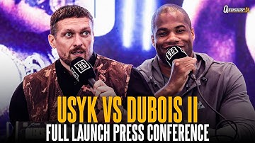 Oleksandr Usyk vs Daniel Dubois 2 FULL Press Conference | UNDISPUTED Heavyweight Championship 🥊