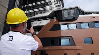 SeaXplorer 77 LA DATCHA launched at Damen Yachting