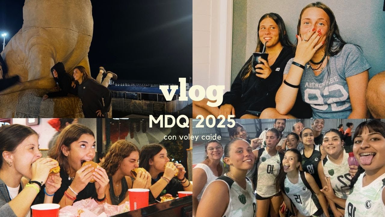 vlog MDQ 2025 con voley