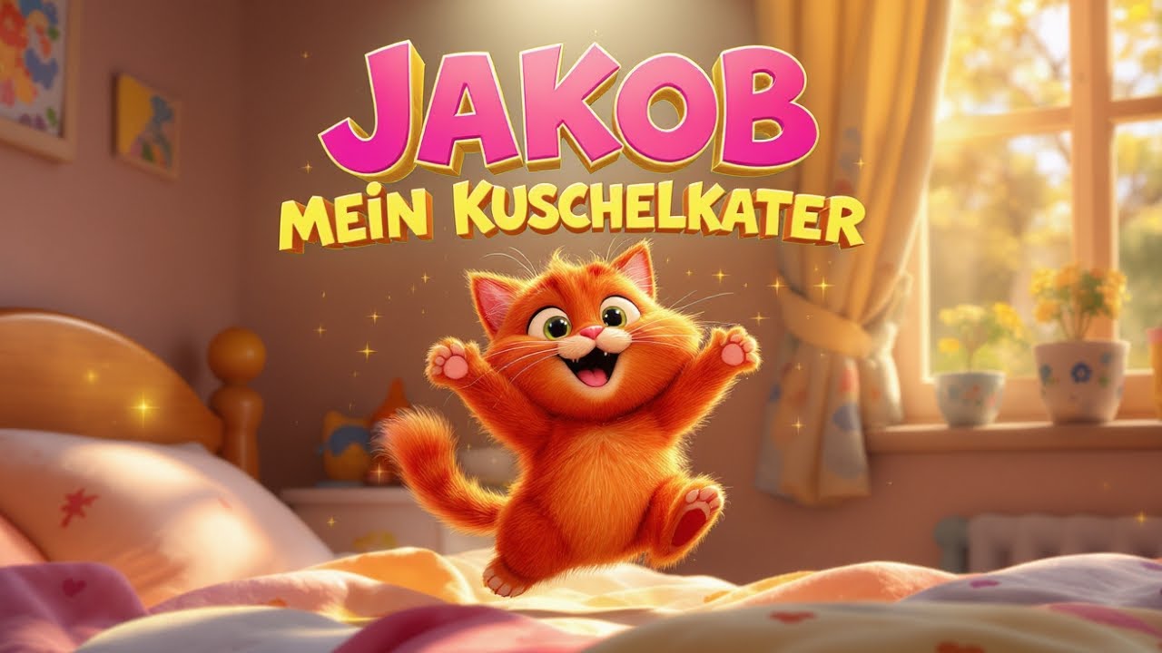 😺 Jakob mein Kuschelkater – Kinderlied über Freundschaft & Liebe | Mutonia Kinderlieder 🎶