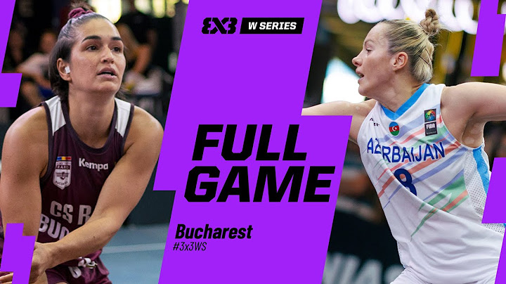 CS Rapid Bucharest 🇷🇴 vs Azerbaijan 🇦🇿 | Full SF Game | FIBA 3x3 Women’s Series Bucharest 2025