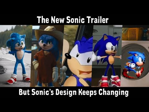 Video: Sonic The Hedgehog-filmen Avslöjar Mindre Hemsk Design