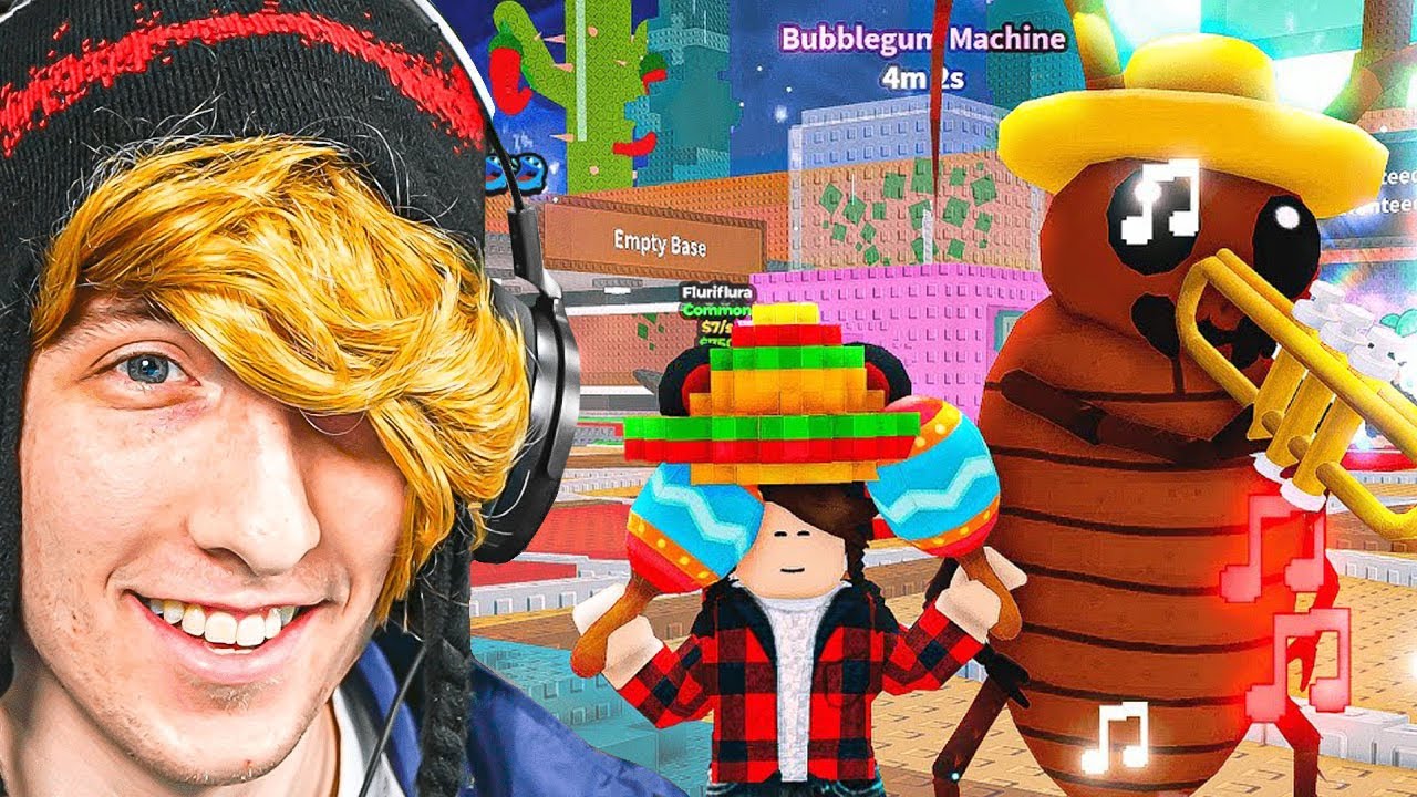 Реакция Kreekcraft на кражу события Brainrot Mexico!