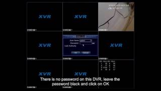 XVR DVR 8 CHANNEL REMOTE VIEW MOBILE SETUP QR CODE - V1