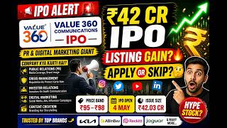 Value 360 Communications IPO Date, Review, Price, Allotment Details